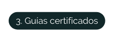 3 Guías certificados